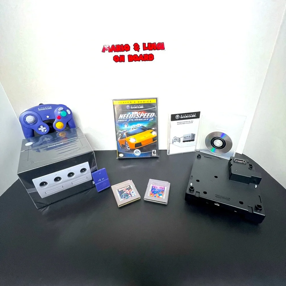 Nintendo Gamecube & Gameboy Player Bundle - Picture 1 of 7